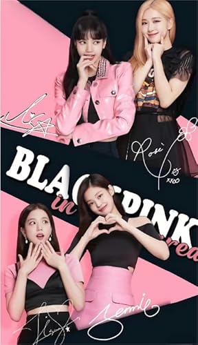 RUIYANMQ Canvas Print - Korea Group Band Blackpinks Jisoo Rosé Poster - Dekoration Von Wandkunst Für Schlafsäle - 40X60Cm Ungerahmt von RUIYANMQ