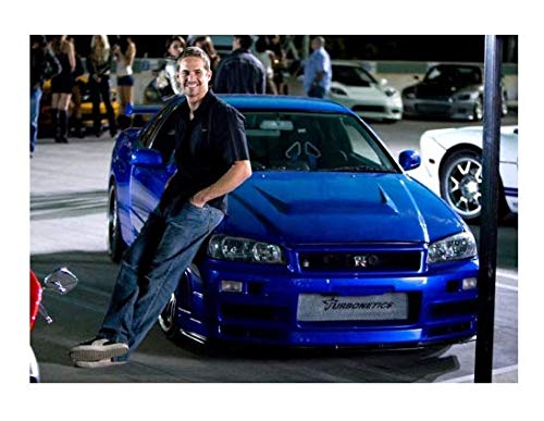 RUIYANMQ Leinwandbild Paul Walker Schnell Und Wütend 12 Movie Star Poster Home Decor Poster Fv22J 40X60Cm Rahmenlos von RUIYANMQ