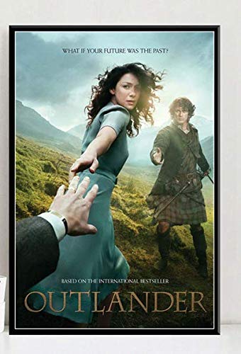 RUIYANMQ Leinwandbilder Outlander Show Movie Character Art Wandbilder Home Decor Kj22T 40X60Cm Frameless von RUIYANMQ