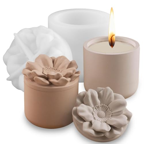 Blume Deckel Kerzenglas Silikonformen Gießformen Silikon Formen für Gips Gießen Kerzengläser Silikonform Epoxidharz Blumen Deckel Becher Giessformen Gips Resin Formen Duftkerze Kerzenhalter Keksdose Blume Deckel Kerzenglas Silikonformen Gießformen Silikon Formen für Gips Gießen Kerzengläser Silikonform Epoxidharz Blumen Deckel Becher Giessformen Gips Resin Formen Duftkerze Kerzenhalter Keksdose von RUIYDZ