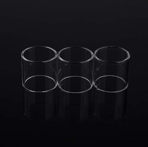 RUIYITECH 3 x transparente Glasröhre für Smok Morph 219 Kit für Smok TF Tank Ersatzglas (klar-gerade) von RUIYITECH