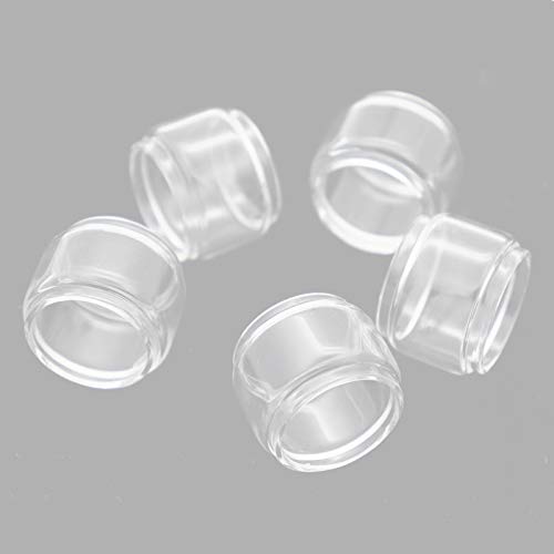 RUIYITECH 5 Stück Ersatz Glas Tank / Glasröhrchen für Advken OWL Tank 3-m-l / 4-m-l (Fettschlauch) von RUIYITECH
