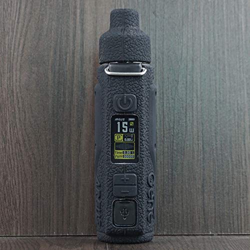 RUIYITECH Modshield Schutzhülle für Voopoo Argus Pro, Silikon, Schwarz von RUIYITECH