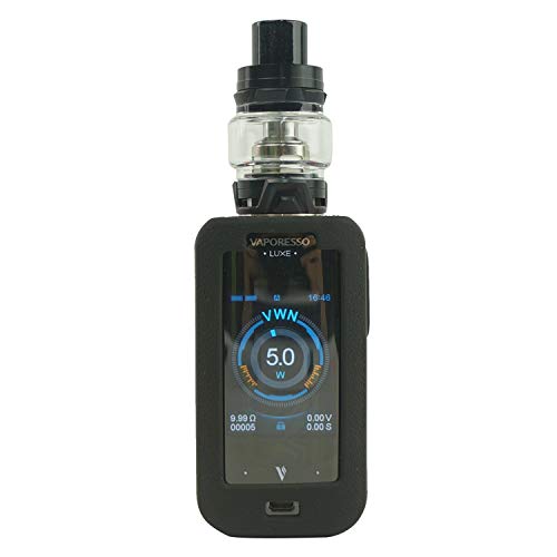 RUIYITECH Schutzhülle aus Silikon für Vaporesso Luxe 220W Mod (schwarz) von RUIYITECH