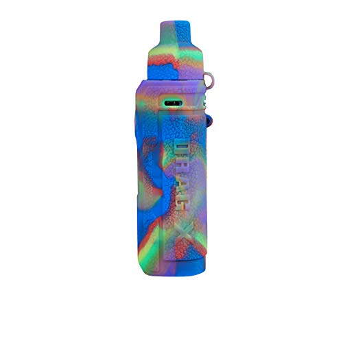 RUIYITECH Schutzhülle aus Silikon für Voopoo Drag X Kit (Regenbogen) von RUIYITECH