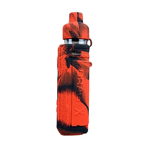 RUIYITECH Schutzhülle für Voopoo Drag X PNP-X, Silikon, Schwarz / Rot von RUIYITECH