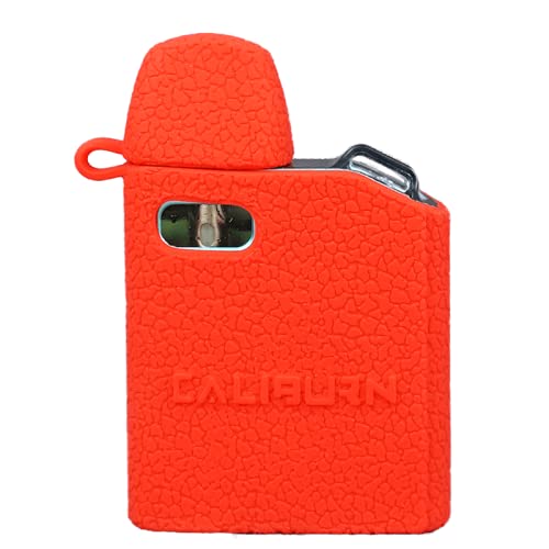 RUIYITECH Silikon Hülle für Uwell Caliburn AK2 Cover Schutzhülle Soft Rubber Sleeve Skin (rot) von RUIYITECH