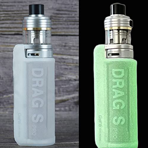 RUIYITECH Silikon-Schutzhülle für Voopoo Drag S Pro 80 W, transparent von RUIYITECH