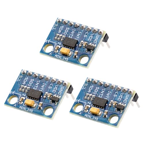 ADXL345 Modul 3 Stück Beschleunigungssensor 3-Achsen Accelerometer GY-291 Digitales Schwerkraft Sensor Modul IIC/SPI Übertragung für Arduino Ra-Pi ADXL345 Modul 3 Stück Beschleunigungssensor 3-Achsen Accelerometer GY-291 Digitales Schwerkraft Sensor Modul IIC/SPI Übertragung für Arduino Ra-Pi von RUIZHI