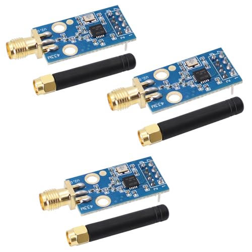CC1101 Funkmodul Modul RUIZHI 3 Stück CC1101 433M Digitales Übertragungsmodul CC1101 Wireless Modul mit SMA Antennenanschluss 1.9-3.6V DC Kompatibel mit Arduino CC1101 Funkmodul Modul RUIZHI 3 Stück CC1101 433M Digitales Übertragungsmodul CC1101 Wireless Modul mit SMA Antennenanschluss 1.9-3.6V DC Kompatibel mit Arduino von RUIZHI