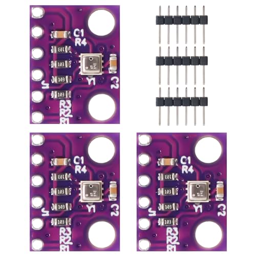 Barometrischer Sensor RUIZHI 3 Stück 3.3V Barometrischer Sensor für Luftdruckmessung Hochpräzises Atmosphärendruck-Sensormodul Kompatibel mit Arduino Barometrischer Sensor RUIZHI 3 Stück 3.3V Barometrischer Sensor für Luftdruckmessung Hochpräzises Atmosphärendruck-Sensormodul Kompatibel mit Arduino von RUIZHI