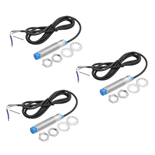 LJ12A3-4-Z BX Näherungssensor RUIZHI 3 Stück LJ12A3-4-Z Schalter Sensor/Schalter Induktiv Metall induktiv NPN Normalerweise offen 3-Adrig DC 6-36V kompatibel mit Arduino von RUIZHI