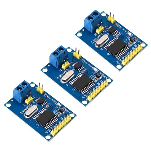 MCP2515 CAN Bus Modul RUIZHI 3 Stück MCP2515 CAN Bus Shield Basiert auf TJA1050 Empfänger Unterstützt CAN V2.0B Technologie SPI Protokoll Kompatibel mit Arduino mit Raspberry Pi MCP2515 CAN Bus Modul RUIZHI 3 Stück MCP2515 CAN Bus Shield Basiert auf TJA1050 Empfänger Unterstützt CAN V2.0B Technologie SPI Protokoll Kompatibel mit Arduino mit Raspberry Pi von RUIZHI