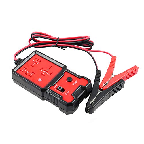 RUIZHI Auto Relais Tester 12V Autobatterie Checker Relais Diagnosegerät Werkzeug mit Clips Relay Tester für Boot Motorrad von RUIZHI