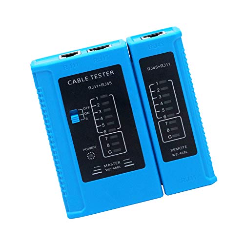 RUIZHI Netzwerktester Netzwerk Kabel Tester Test Tool zum RJ45 RJ11 RJ12 CAT5 CAT6 LAN Ethernet-Kabeltester von RUIZHI