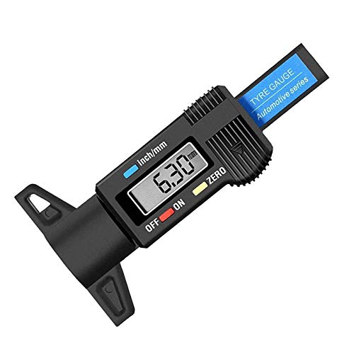 RUIZHI Reifen Profiltiefenmesser Reifenprofilmesser Auto Profilmesser Digital Tiefenmesser LCD Display 0–25.4 mm Motorrad Messchieber für PKW, Vans, LKW RUIZHI Reifen Profiltiefenmesser Reifenprofilmesser Auto Profilmesser Digital Tiefenmesser LCD Display 0–25.4 mm Motorrad Messchieber für PKW, Vans, LKW von RUIZHI