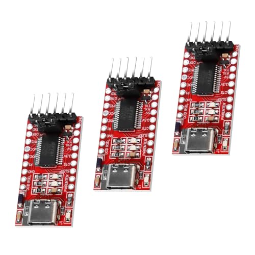 USB-C zu TTL Serial Adapter mit FT232RL RUIZHI 3 Stück FT232RL Modul für 3.3V und 5V Mini USB zu TTL Seriell Konverter Adaptermodul Type-C Schnittstelle Kompatibel mit Arduino USB-C zu TTL Serial Adapter mit FT232RL RUIZHI 3 Stück FT232RL Modul für 3.3V und 5V Mini USB zu TTL Seriell Konverter Adaptermodul Type-C Schnittstelle Kompatibel mit Arduino von RUIZHI