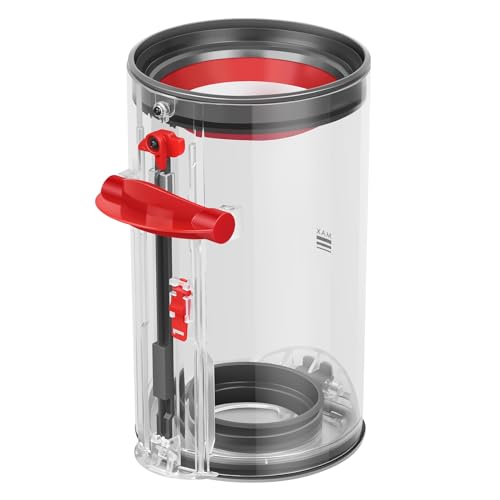 RUKHOOL Staubbehälter für Dyson V10 SV12 Behälter Ersatzteil Zubehör Staubsauger Mülleimer Staubbox SV13 SV27 Baugruppe Abfallbehälter Staubeimer Teilenummer 969509-01 von RUKHOOL