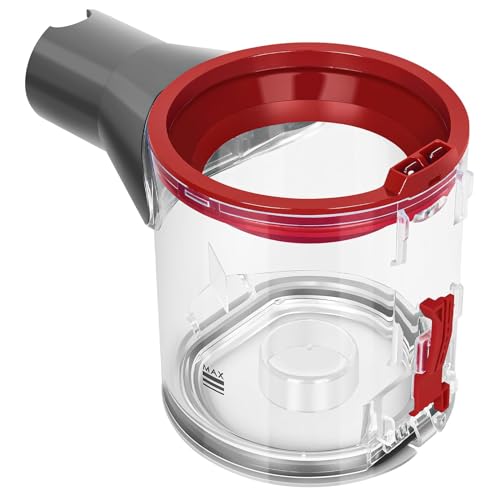 RUKHOOL Staubbehälter für Dyson V8 V7 Behälter Ersatzteile V8 Staubeimer SV10 SV11 Mülleimer Zubehör Staubsauger Abfallbehälter Aufsatz Staubbox Baugruppe Teilenummer 967699-01 von RUKHOOL