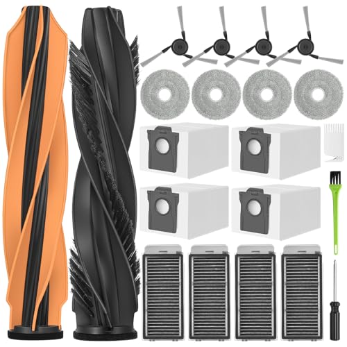RUKHOOL Zubehör für Dreame X50 Ultra Complete 2 Hauptbürste,4 Wischpad, 4 Seitenbürsten,4 Staubbeutel, Ersatzteile Zubehör für Dreame RUKHOOL Zubehör für Dreame X50 Ultra Complete 2 Hauptbürste,4 Wischpad, 4 Seitenbürsten,4 Staubbeutel, Ersatzteile Zubehör für Dreame von RUKHOOL