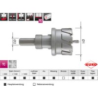 RUKO Hartmetall Mehrbereichslochsäge MBL Ø 52 mm von RUKO