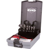 RUKO Kegel- und Entgratsenker-Bit-Satz 90° "Lang" HSS in Kunststoffkassette - 102319RO von RUKO