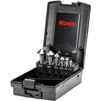 RUKO Kegel- und Entgratsenker-Satz ULTIMATECUT DIN 335 Form C 90 Grad HSS Co 5 in ABS-Kunststoffkassette 6-teilig RUKO Kegel- und Entgratsenker-Satz ULTIMATECUT DIN 335 Form C 90 Grad HSS Co 5 in ABS-Kunststoffkassette 6-teilig von RUKO
