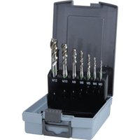 Ruko - Maschinengewindebohrer-Satz 7tlg. Form c HSSE-Co 5 in Kunststoffkassette - 245062RO von RUKO
