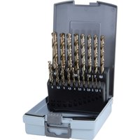 RUKO Spiralbohrersatz DIN 338 Typ VA D.1-13x0,5mm HSS-Co5 25tlg.Ku.-Kass von RUKO