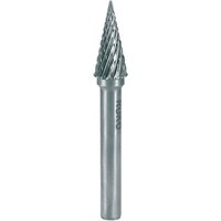 Frässtift skm ø 10 mm Kopflänge 20 mm Schaft-Ø 6 mm Hartmetall Blank Verzahnung kvz 4 von RUKO