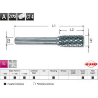 Ruko Hartmetall Frässtifte-Modul mit Kreuzverzahnung in Quadro Pack von RUKO