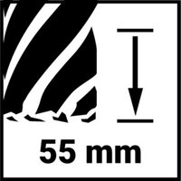 Ruko Kernbohrer HSS Co 5 mit Weldonschaft (3/4") 55 mm HSS-Co5 von RUKO