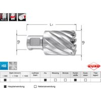 Ruko Kernbohrer-Modul HSS mit Weldonschaft (3/4"), Schnittiefe 30,0 mm in Quadro Pack von RUKO