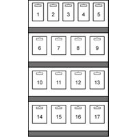 Ruko Schraublochstanzen-Modul mit 3-Punkt-Anschnitt in Kartonverpackung Ruko Schraublochstanzen-Modul mit 3-Punkt-Anschnitt in Kartonverpackung von RUKO