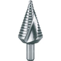 Stufenbohrer Bohrbereich 4-30 mm hss spiralgenutet Gesamtlänge 72 mm Schneidenanzahl 2 Stufenanzahl 14 von RUKO