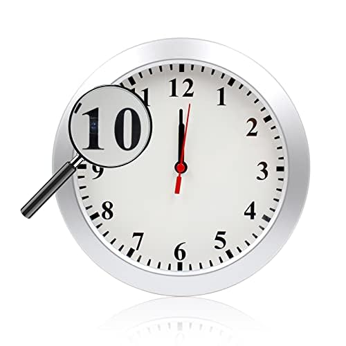 RUMUCF Spionagekamera Uhr 1080P HD Videorekorder mit Bewegungserkennung Video Recorder Loop-Aufnahme interne Sicherheitskamera Mini-Kamera ohne WiFi-Funktion von RUMUCF