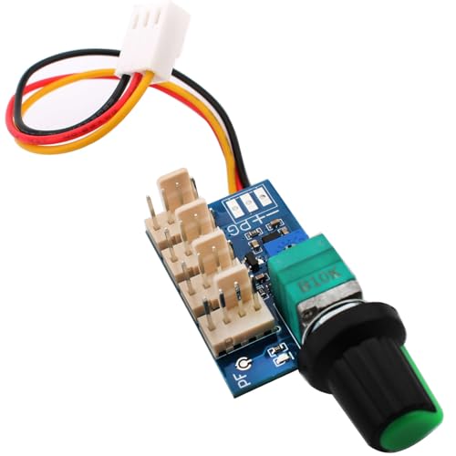 RUNCCI-YUN 1Pack PWM Fan Speed Controller,3 Pin Ports,DC 0-12V 4 Draht 4P PC CPU 4 Kanäle Lüfter Fan Speed Controller regler schalter für PC Gehäuse RUNCCI-YUN 1Pack PWM Fan Speed Controller,3 Pin Ports,DC 0-12V 4 Draht 4P PC CPU 4 Kanäle Lüfter Fan Speed Controller regler schalter für PC Gehäuse von RUNCCI-YUN