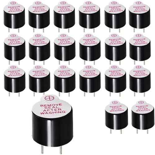 RUNCCI-YUN 20 Stück DC 3V Active Buzzer Alarm, kontinuierlicher Sound arduino Summer for Arduino Raspberry Pi RUNCCI-YUN 20 Stück DC 3V Active Buzzer Alarm, kontinuierlicher Sound arduino Summer for Arduino Raspberry Pi von RUNCCI-YUN