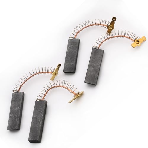 RUNCCI-YUN 4PCS Kohlebürsten Motorkohlen Waschtrockner Kohlebürsten für Bosch Waschmaschinen Maxx 5, Maxx 6, Maxx 7, Maxx Berlina, SilencePerfect, Tuaa, Euro-Classic 1000(5x12,5x36mm) von RUNCCI-YUN