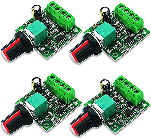 RUNCCI-YUN 4pcs 1,8 V 3 V 5 V 6 V 7,2 V 12 V 2A PWM Motor-Drehzahlsteller,DC drehzahlregler 12v,Motordrehzahl Schalter Controller Led Volt Regler Speed Controller RUNCCI-YUN 4pcs 1,8 V 3 V 5 V 6 V 7,2 V 12 V 2A PWM Motor-Drehzahlsteller,DC drehzahlregler 12v,Motordrehzahl Schalter Controller Led Volt Regler Speed Controller von RUNCCI-YUN