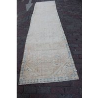 M2479As Es Handelt Sich Um Einen Geniune Handgefertigten Vintage Läuferteppich Die Größe Ist 3'2"X 12'5"Ft381 X95 cmversandkostenfrei von RUNNERRUGS