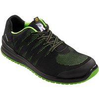 "RUNNEX® 5107 Gr. 37 RUNNEX® S1P-ESD-Sicherheitshalbschuhe SportStar schwarz/grü von RUNNEX