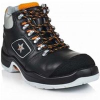 RUNNEX® S3-Sicherheitsschnürstiefel TeamStar schwarz/orange 530843 Gr.43 von RUNNEX