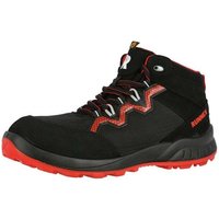 Runnex ® - 5312 Gr. 43 S3-ESD-Sicherheitsschnürstiefel TeamStar schwarz/rot von RUNNEX