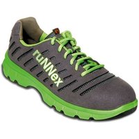 Runnex ® - S1P ESD-Sicherheitshalbschuhe FlexStar grau/ grün 5170 Gr.51 von RUNNEX