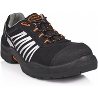 Runnex - S2-Sicherheitshalbschuhe TeamStar schwarz/silber/orange 520540 Gr.40 von RUNNEX