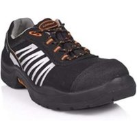 Runnex - S2-Sicherheitshalbschuhe TeamStar schwarz/silber/orange 520546 Gr.46 von RUNNEX