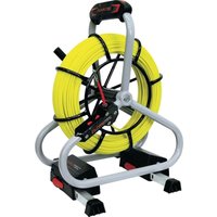 Runpotec - Glasfaserstab Profiset Band-L.60m Biege-R.120mm Kabel-D.4,5mm von RUNPOTEC