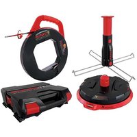 Kabelabroller Runpotec-Set XB 300 mit Multifunktionsdorn und Runpo 5 im Systemkoffer - 440 x 405 x 136 mm von RUNPOTEC