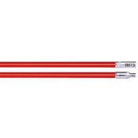 RUNPOSTICKS Rot (hart) - 2 x 1 m von RUNPOTEC